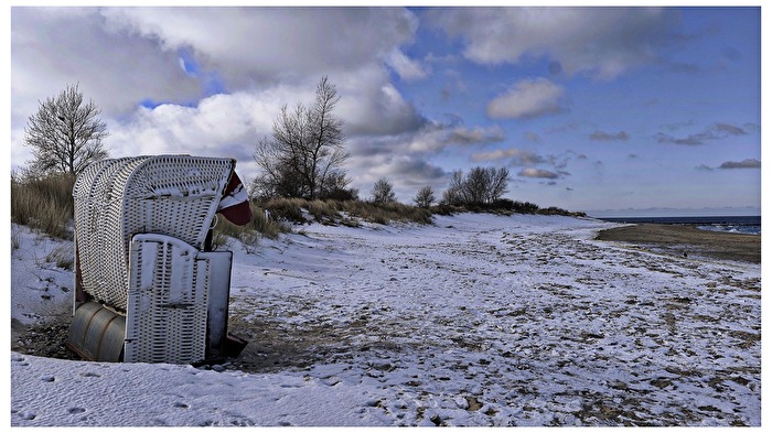 Strandkorb für Harte