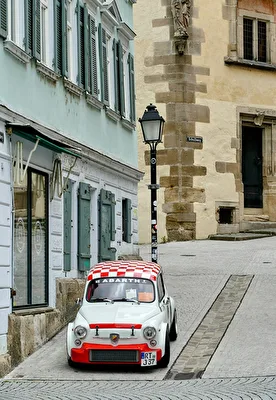 Abarth parking only