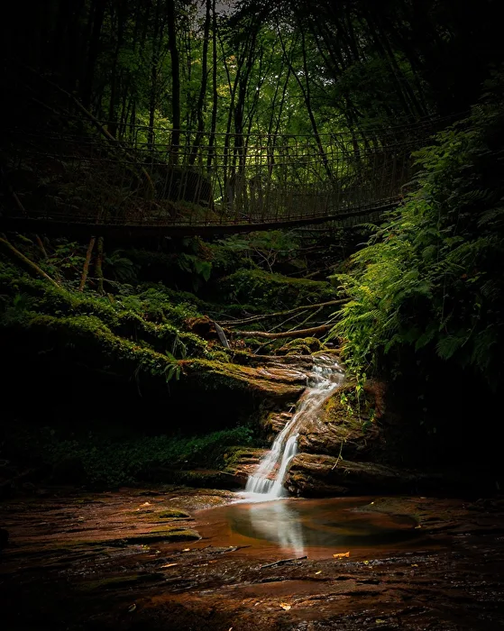 Ein kleiner Wasserfall