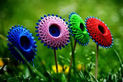 Garnblumen