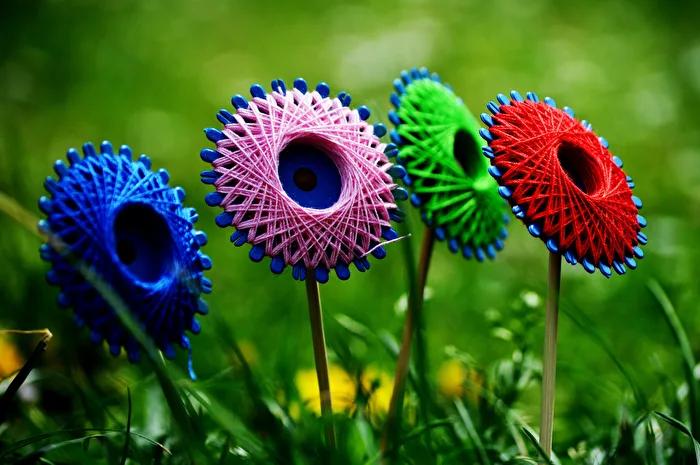 Garnblumen