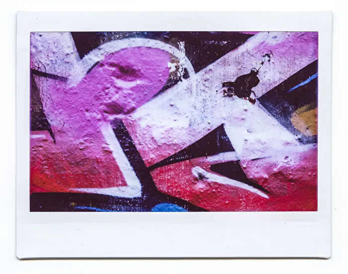 Farbschmiererei - Instax