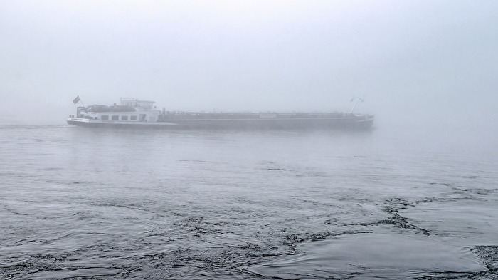 Rhein im Nebel I