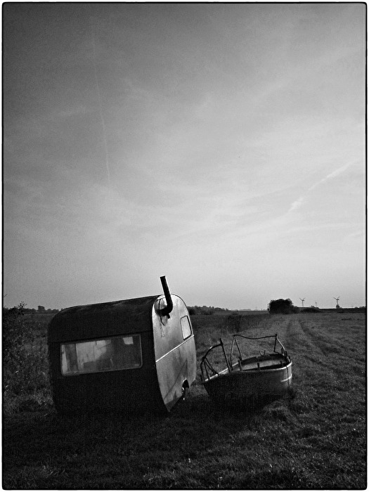 Ostfriesisches Hausboot.