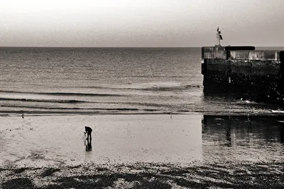 the photographer at the beach