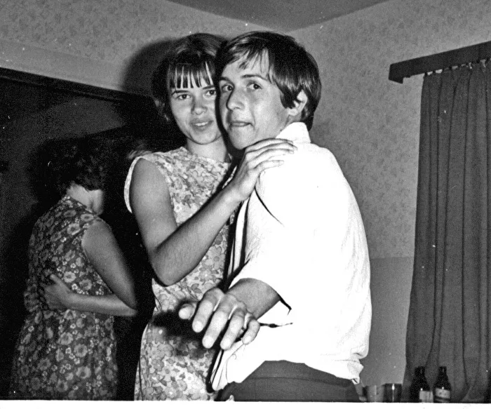 3)  Tanzabend im Schullandheim, Abschluss 10.Klasse 1970