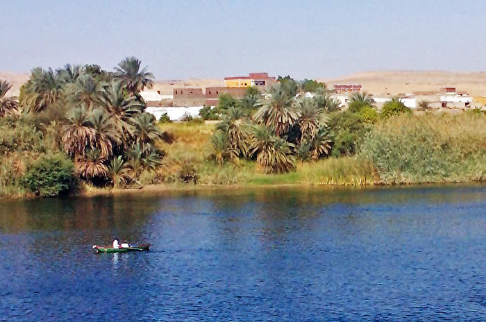 Boote / Fischer suf dem Nil