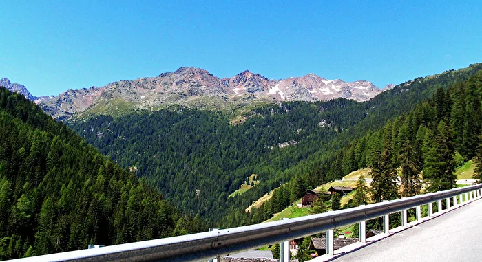 Even from the car, you already look forward to the vacation.