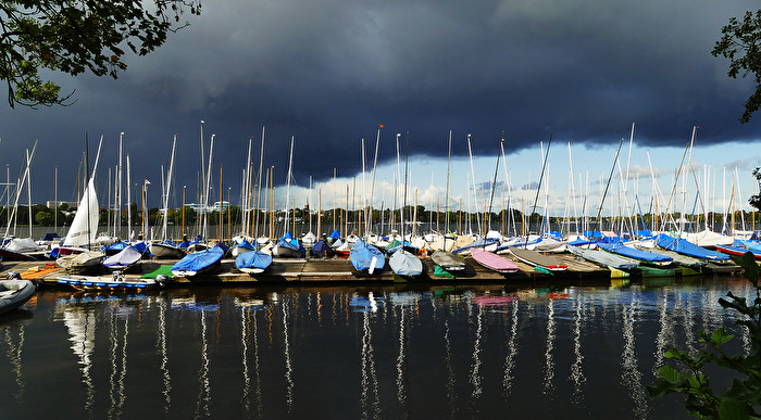 Kurz vor dem Gewitter