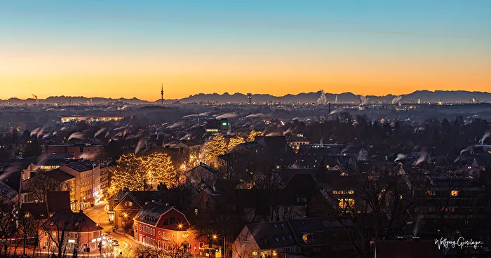 Heute Morgen über München