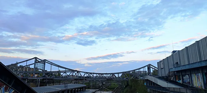 Sky above the bridge
