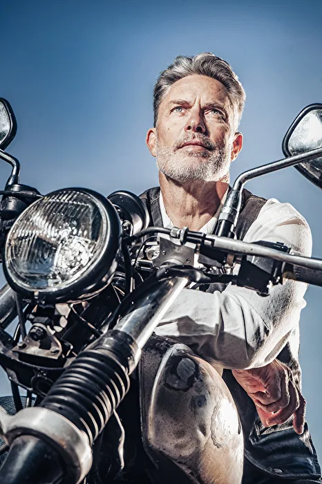 Biker-Shooting mit Dirk