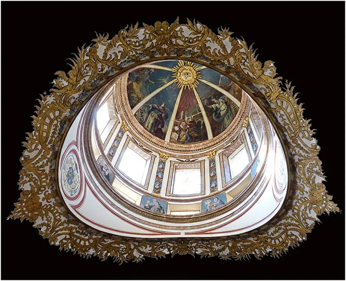 Kuppel der Kapelle des Allerheiligsten Sakrament