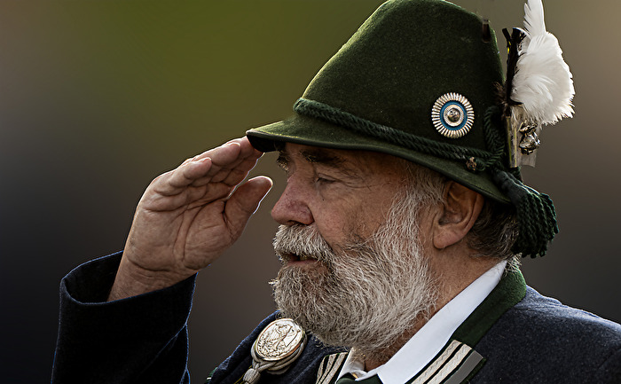 Gebirgsschütze, typisch Bayrisch