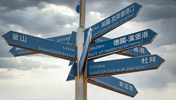 Richtung nach ......