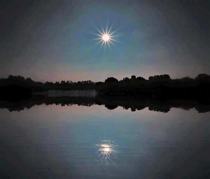 Gegenlicht am See