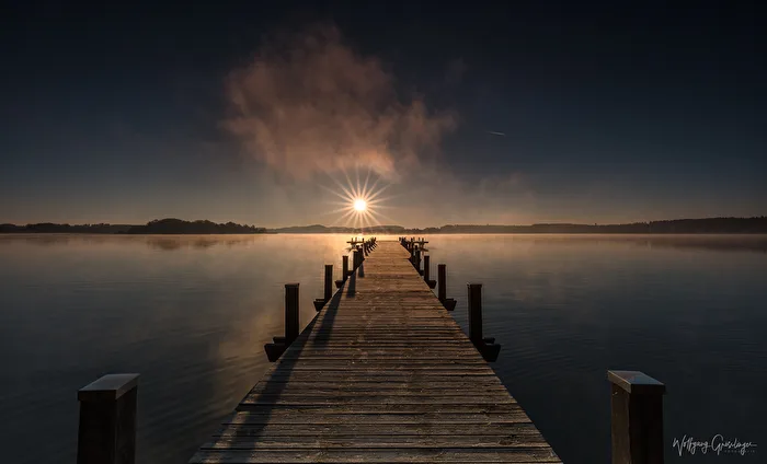 Sonnenaufgang am Wörthsee