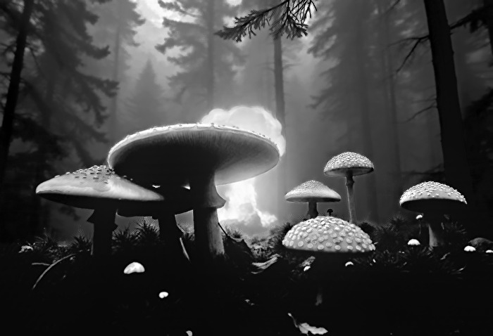 Neulich nachts in Pilzwald... DigiArt
