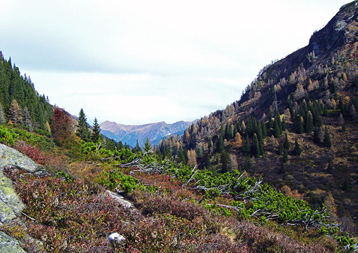 hochalpine Landschaft im Pitztal in Tirol, Österreich