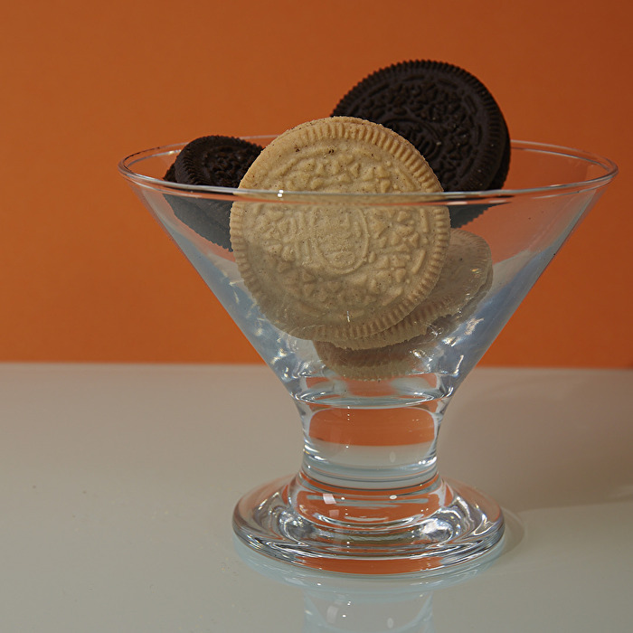 Marken Keks im Eisbecher