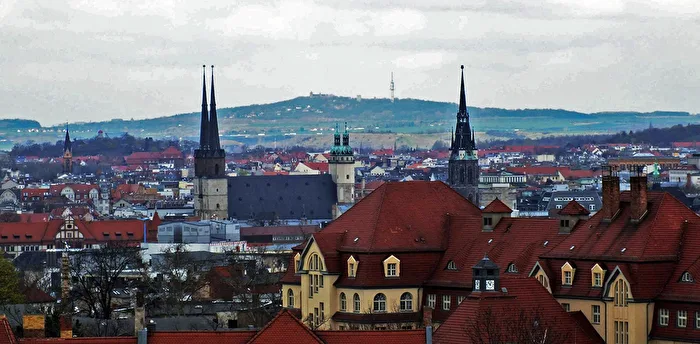 Häuser einer Stadt