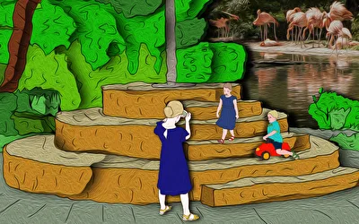 spielende Kinder