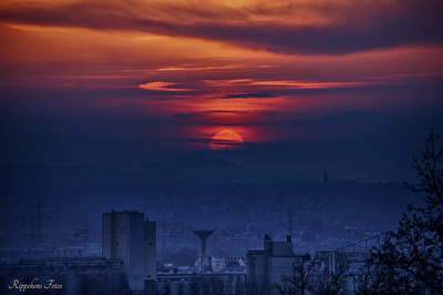 Sunset - Industriegebiet Koblenz