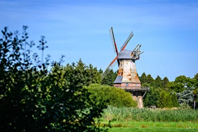 Galerieholländer Windmühle "Caroline" (Bj. 1845)