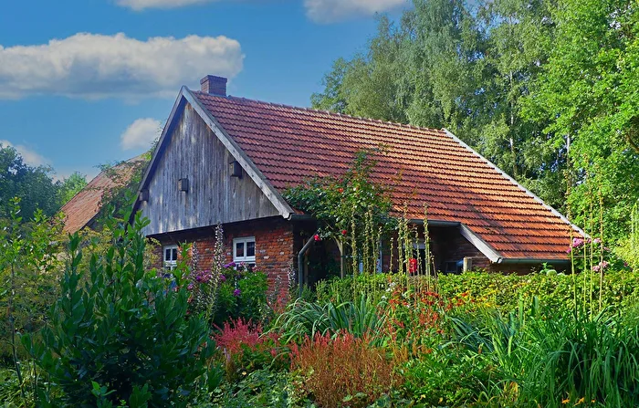 Little house of a peat farmer in the Emsland