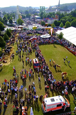 Man, war das noch ne schöne Zeit - Wendener Kirmes mit Tiermarkt