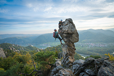 Klettersteig in der Wachau