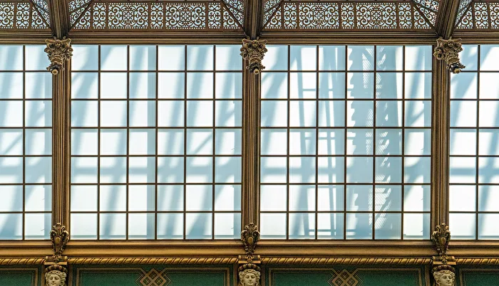 Lichtdecke im Justizpalast