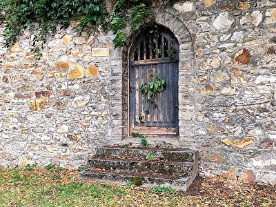 eine Tür zum Nirgendwo