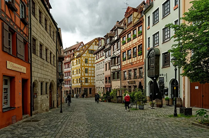 Half-timbered houses
