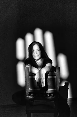 Woman in the chair