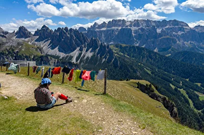 Bergwanderung in Südtirol