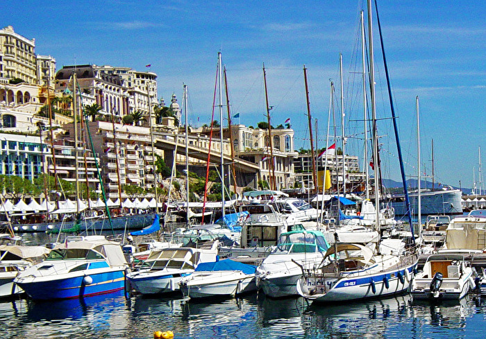 Boote / im Hafen von Monaco (@ Brigitte Märzdorf)