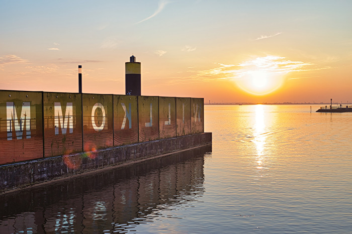 Das Willkomm Höft in Wedel