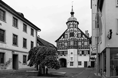 Stadtansicht Steckborn (Schweiz)