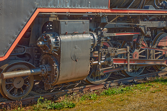 Schwungantrieb, Dampflok 50 1171