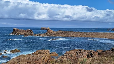 Wolkenbank am Pointe de Primel