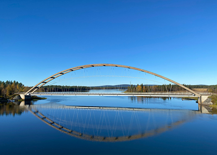 Brücke bei Gällivare