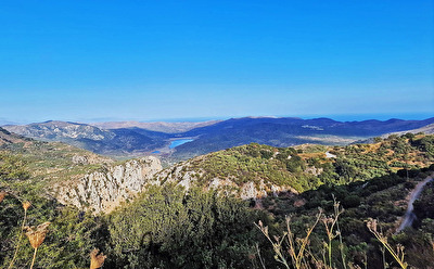 Ambelos Passhöhe auf Kreta Griechenland