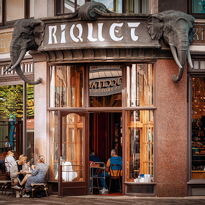 Straßencafe