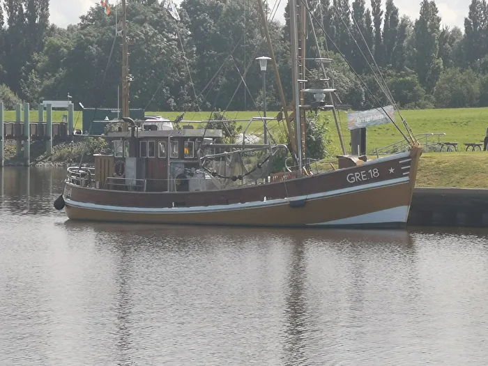 Wasser Hafen Greetsiel