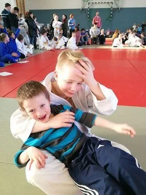 Judo,Kinder in Bautzen / Sachsen