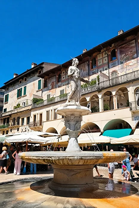 Madonna Verona Brunnen