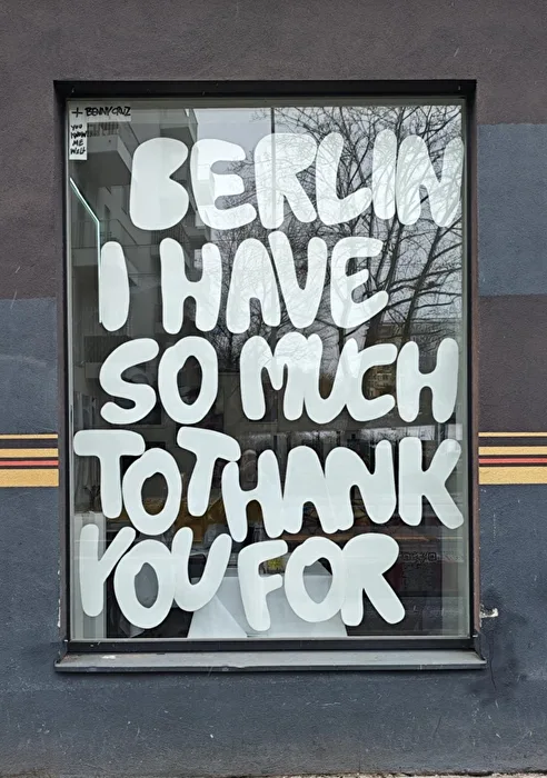 Thank you for everything - Berlin