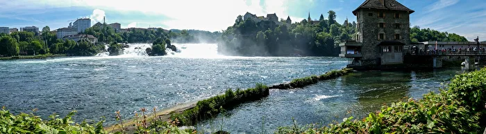 View of the Rhine Falls 7