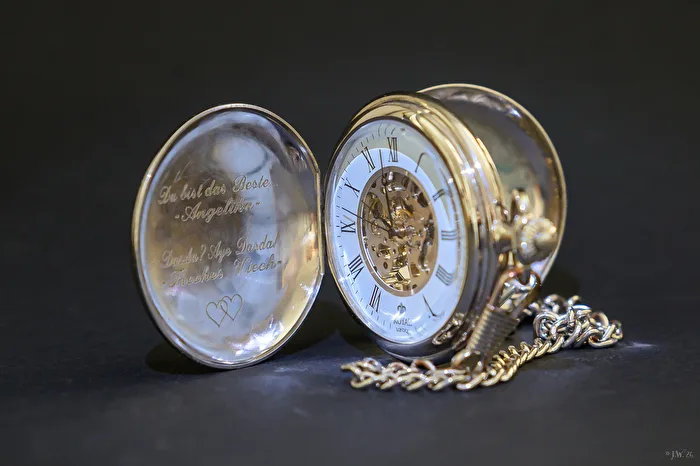 Taschenuhr mit Doppeldeckel
